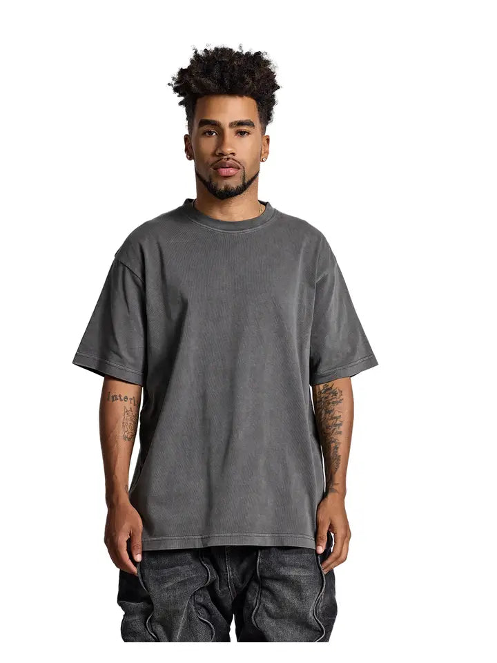 Ultra Heavy 7.7oz Premium Oversized Tee – 100% Cotton Streetwear Essential