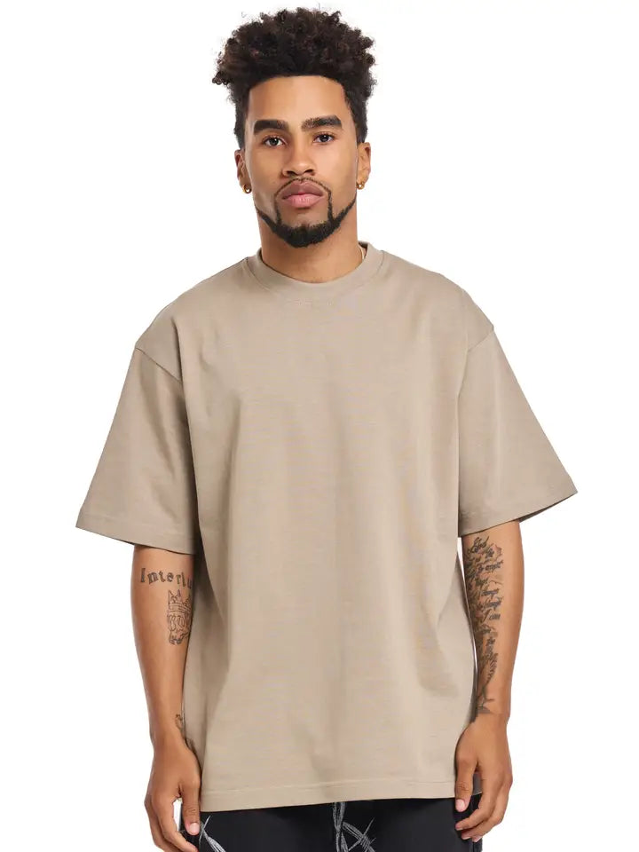 Ultra Heavy 7.7oz Premium Oversized Tee – 100% Cotton Streetwear Essential