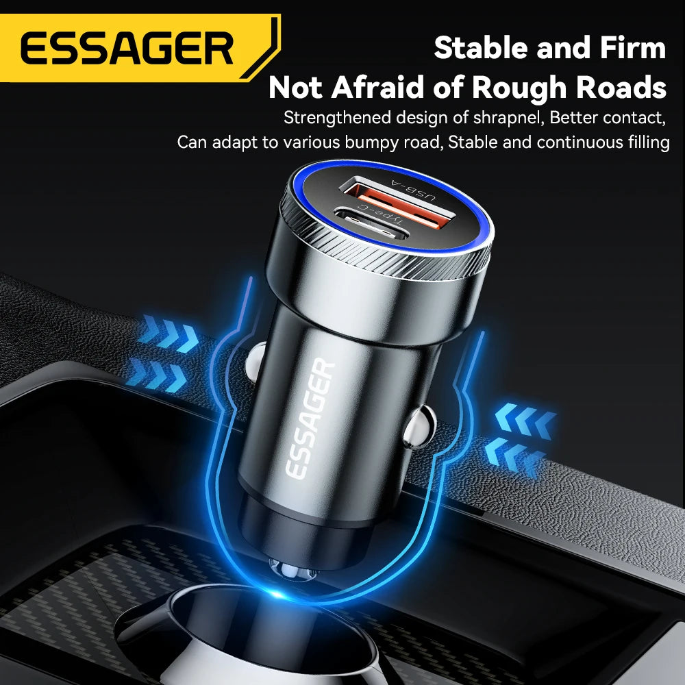 Essager 54W USB Car Charger 5A